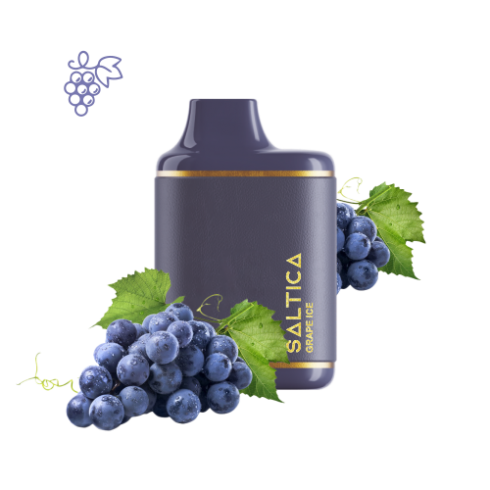 Saltica Grape Ice 6000 Disposable Vape Bar